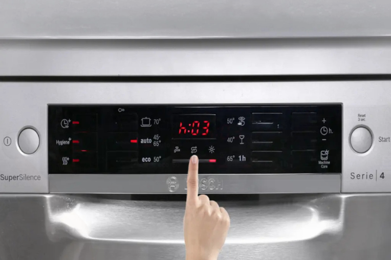 Hướng dẫn cài đặt muối, bóng trên máy rửa bát Bosch Serie 2, 4, 6, 8 tối ưu hiệu quả sử dụng 4 cài đặt muối, bóng trên máy rửa bát Bosch Serie 2, 4, 6, 8 4