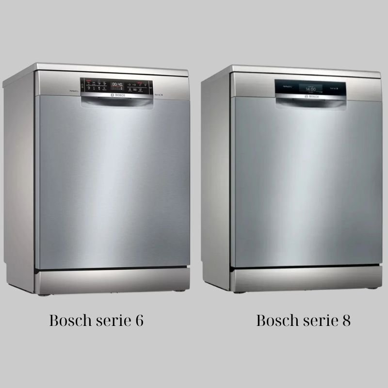 So sánh máy rửa bát Bosch serie 6 và 8 2 Điểm khác biệt giữa máy rửa bát Bosch serie 6 và 4