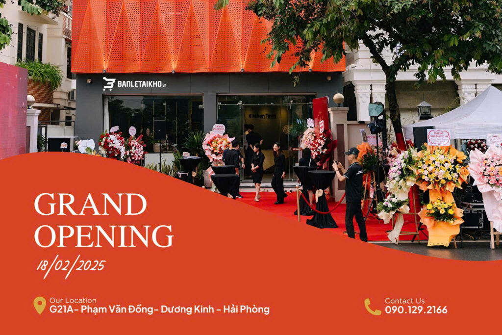 CỰC NÓNG: BÁN LẺ TẠI KHO TƯNG BỪNG KHAI TRƯƠNG CHI NHÁNH MỚI TẠI HẢI PHÒNG VỚI GIÁ "SỐC" NHẤT! 1 ban le tai kho khai truong showroom moi tai hai phong 1