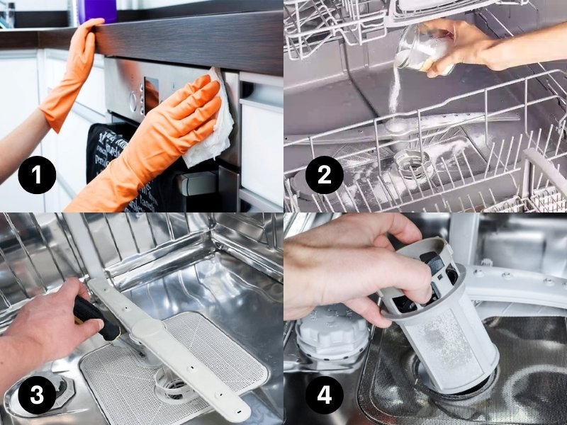 cách cài đặt và sử dụng máy rửa bát mini