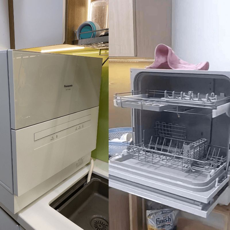Tổng hợp kích thước máy rửa bát Panasonic cho nhà bếp phổ biến hiện nay 5 Máy rửa bát Panasonic có hai kích cỡ chính, thông dụng nhất là nhỏ và lớn