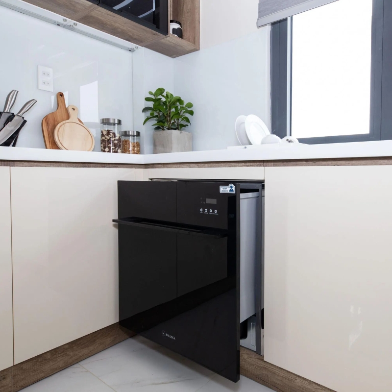 Hướng dẫn 5 bước lắp đặt máy rửa bát đơn giản, đúng cách 15 lắp đặt máy rửa bát