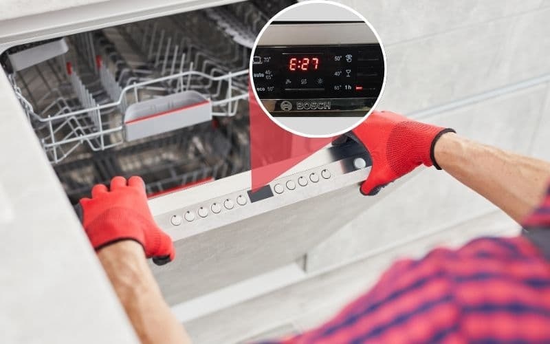 Cách xử lý máy rửa bát Bosch báo lỗi E27 triệt để