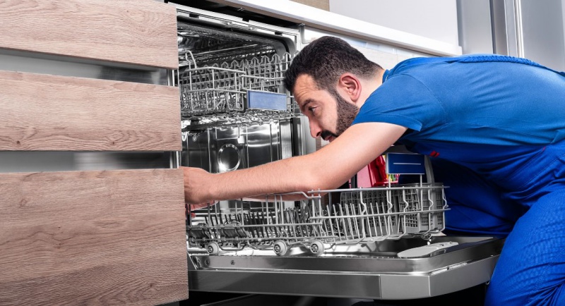Xử trí nhanh chóng khi máy rửa bát Hafele báo lỗi F5 2 Máy rửa bát Hafele báo lỗi F5