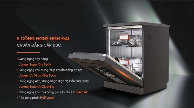 Top 7 máy rửa chén từ 20 triệu đáng mua nhất hiện nay 4 máy rửa chén từ 20 triệu