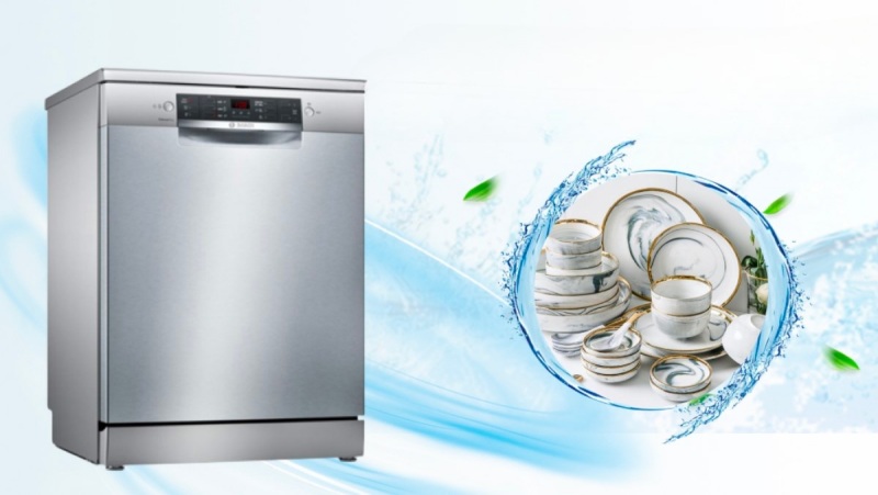 Mẹo tiết kiệm nước khi dùng máy rửa bát Bosch hiệu quả nhất 3 mẹo tiết kiệm nước máy rửa bát Bosch