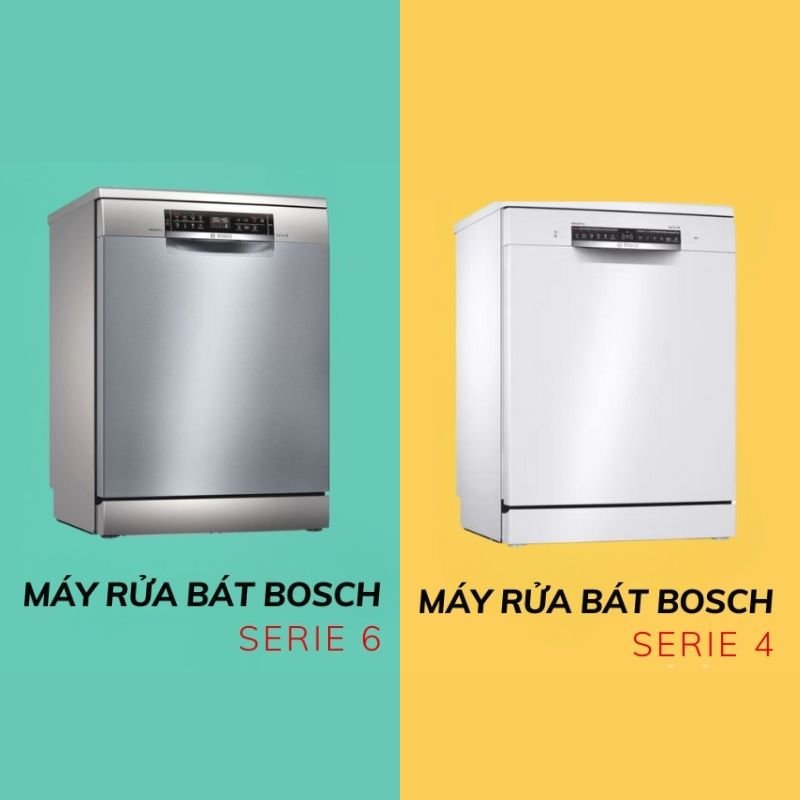 So sánh máy rửa bát Bosch serie 6 và 4 chi tiết nhất 2 Điểm khác biệt giữa máy rửa bát Bosch serie 6 và 4