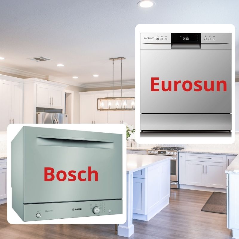 So sánh máy rửa bát Eurosun và Bosch nên mua hãng nào? 2 so sánh máy rửa bát eurosun và bosch