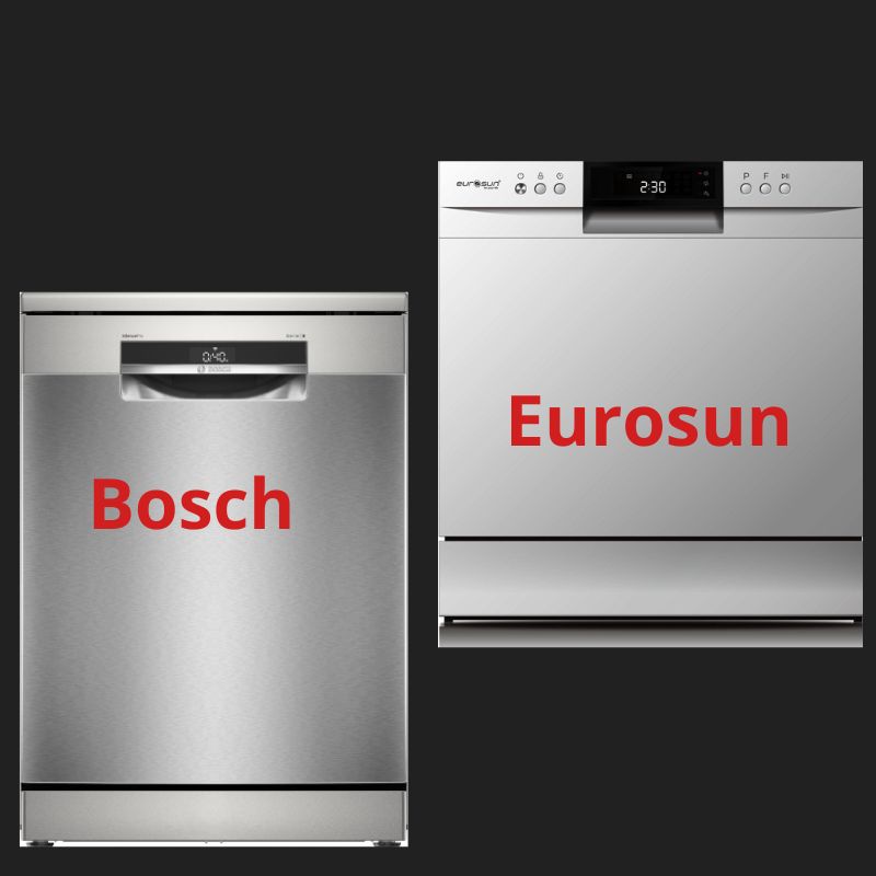 So sánh máy rửa bát Eurosun và Bosch nên mua hãng nào? 3 so sánh máy rửa bát eurosun và bosch