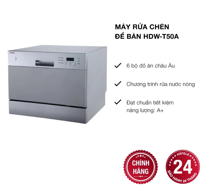 So sánh máy rửa bát mini và máy rửa bát thường: Hiệu suất và tính năng