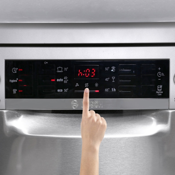 Đèn báo hết muối, nước làm sạch