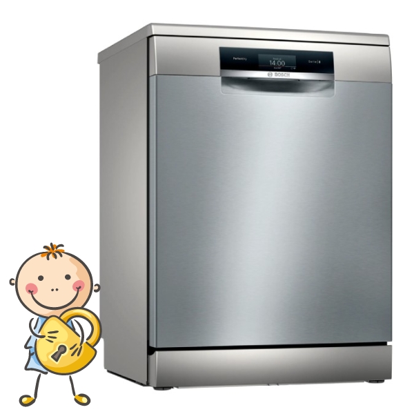 Khóa trẻ em giúp ngăn tình trạng nghịch phá và nguy hiểm.