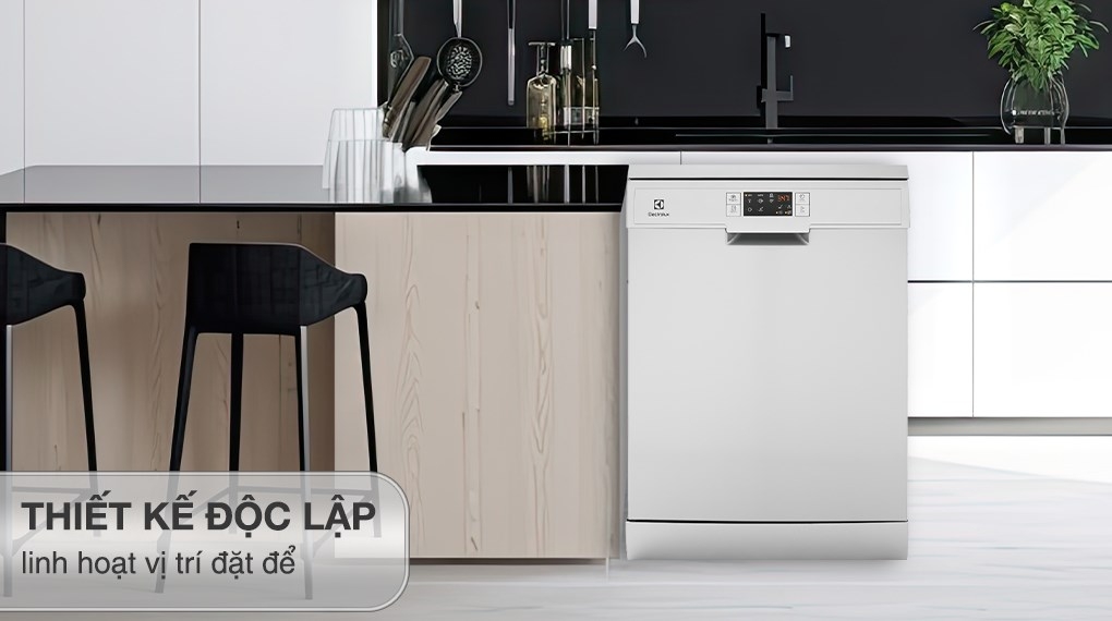 Máy rửa chén Electrolux ESF5512LOX 13 bộ sở hữu thiết kế độc lập nhỏ gọn