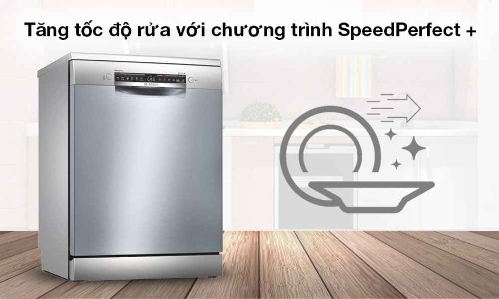 Tăng tốc độ rửa với chương trình SpeedPerect + hiện đại