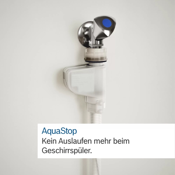 Hệ thống AquaStop giúp thiết bị được bảo vệ toàn diện khỏi nguy cơ rò rỉ nước