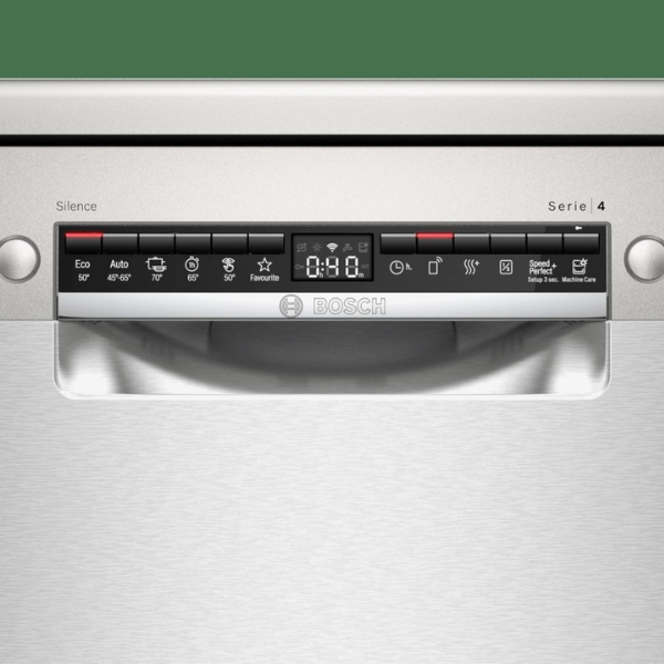 Cảm biến độ bẩn thông minh điều chỉnh lượng nước, nhiệt độ và thời gian xả phù hợp