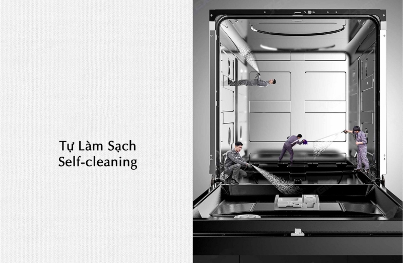 Máy rửa chén Texgio Dishwasher TGD8615BE