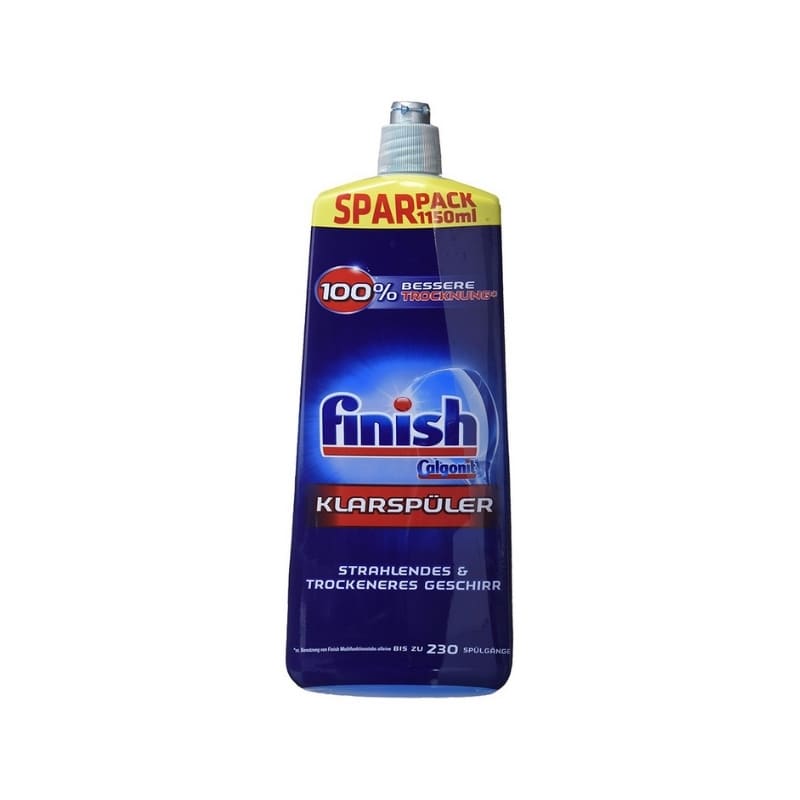 Nước làm bóng Finish 1150ml Lemon có hiệu quả làm bóng chén đỉnh cao.