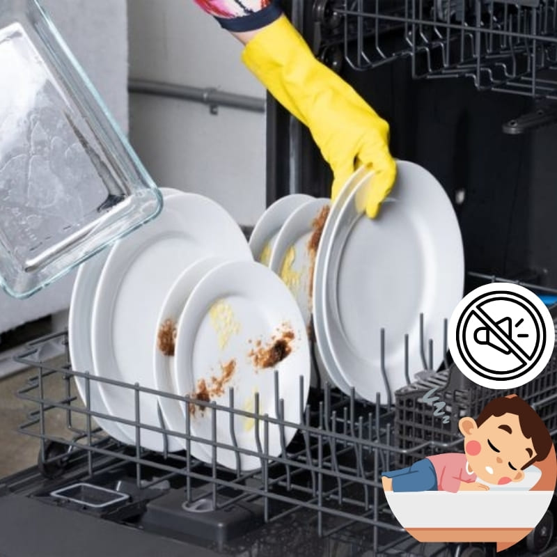 Quá trình vận hành máy êm ái, không gây tiếng ồn và ảnh hưởng đến các thành viên trong gia đình