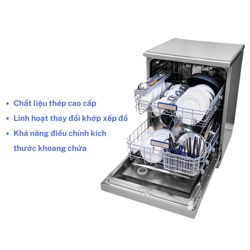 Máy rửa bát Độc Lập Fujishan FJVN12-S06TF 12 Bộ