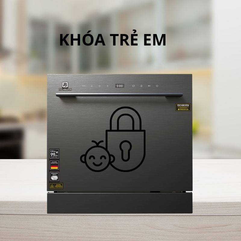 Máy rửa bát Richborn RDS6060MUS