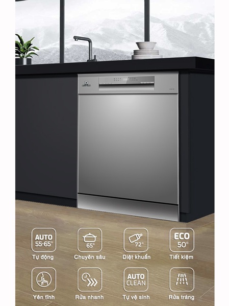 Máy rửa bát Richborn RDS6085FMS