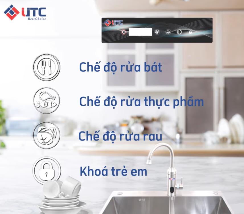 Máy Rửa Bát Siêu Âm UTC - 500GĐ