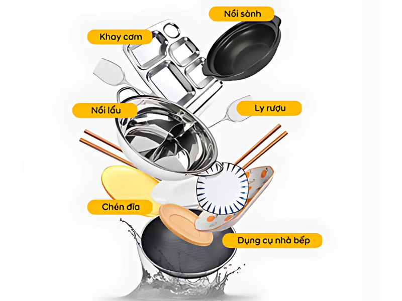 Máy rửa bát siêu âm UTC - 800HS