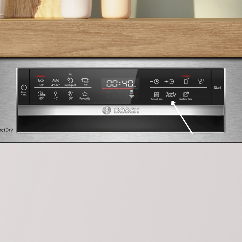 Máy rửa bát bán âm Bosch SMI6ZCS16E Serie 6